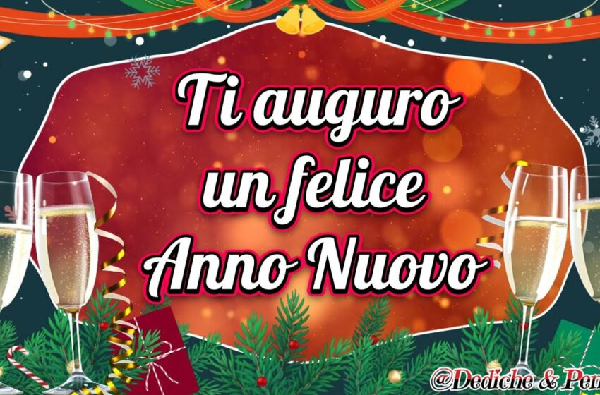  frasi auguri di buon anno 2024 gif