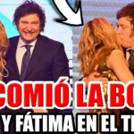 javier milei kiss his girlfriend