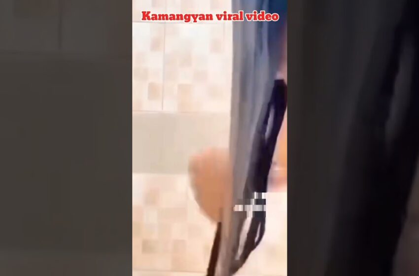  Kamangyan Viral video habang naliligo