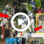 lions saints sideline injury