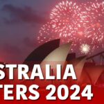 live happy new year 2024 in aust