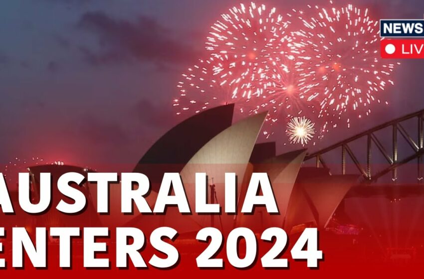  LIVE Happy new year 2024 in Australia