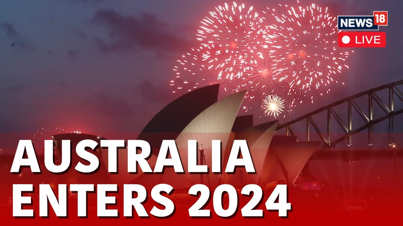 LIVE Happy new year 2024 in Australia