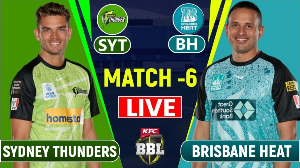 live sydney thunders vs brisbane