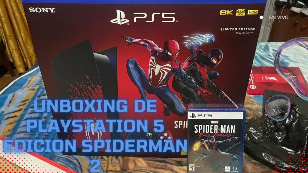 playstation 5 console marvel spi