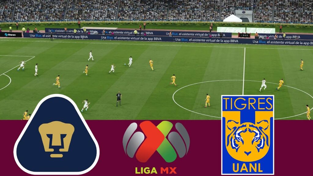 pumas 0 vs 1 tigres 2023 partido