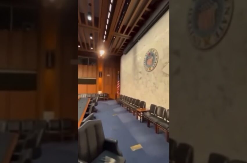  Video : US Senate jearing room