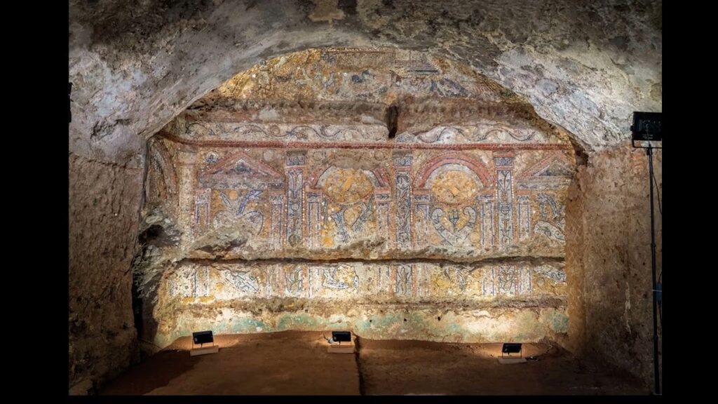 video 2300 year old mosaic overl