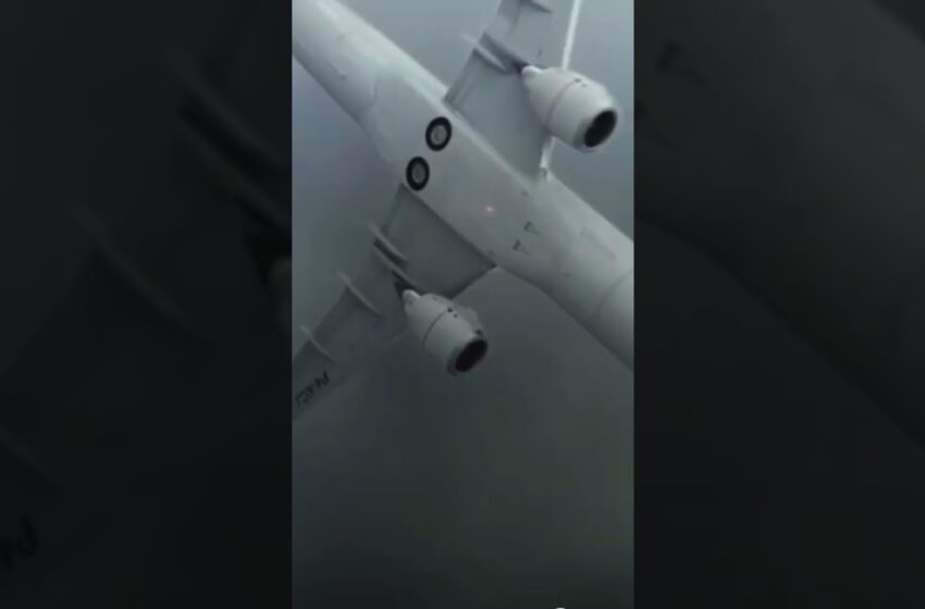  Video : air astana incident engine