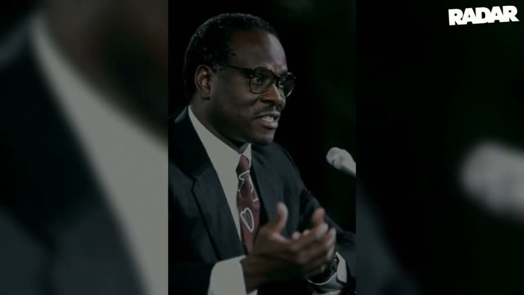 video clarence thomas complained