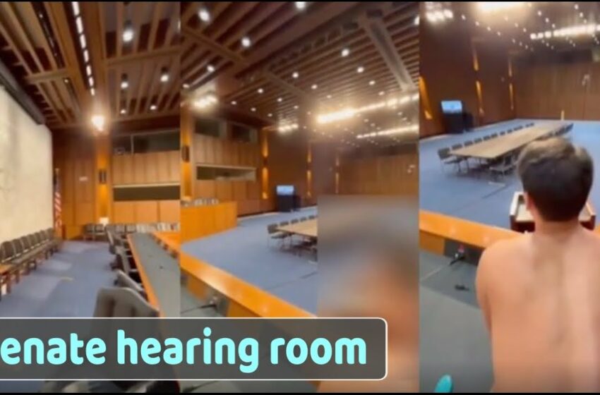  senate hearing room full video