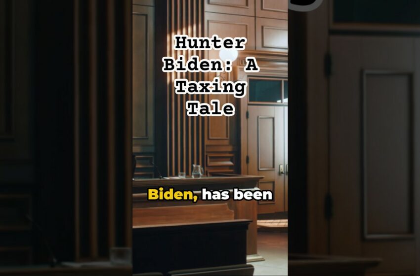  Video : Hunter Biden Hit With 9 Criminal Charges In Federal Tax Case