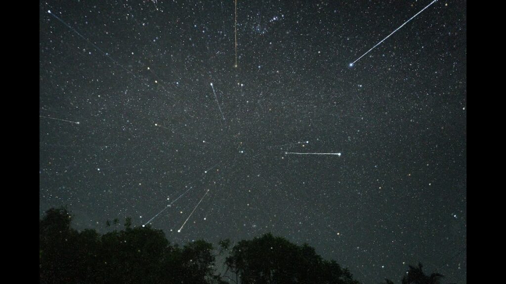 video lluvia de estrellas gemini