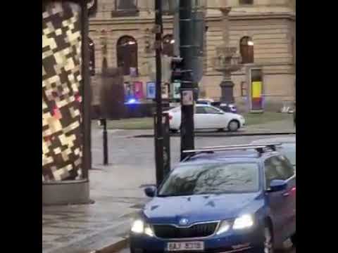  charles university shooting video