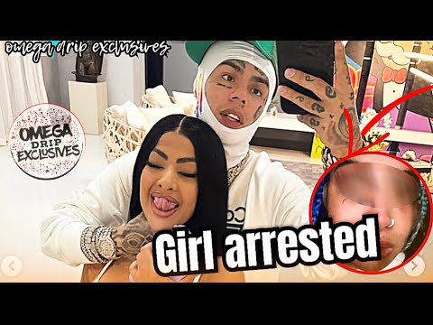  Video : Yailin checking 6ix9ine with a knife in her hand