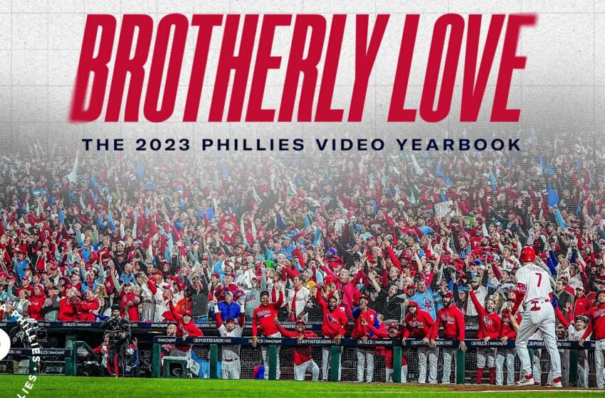  Watch philadelphia Phillies 2023 Video Yearbook