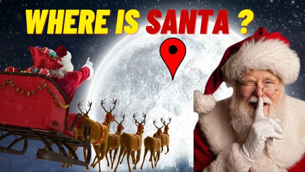 where is santa right now 2023