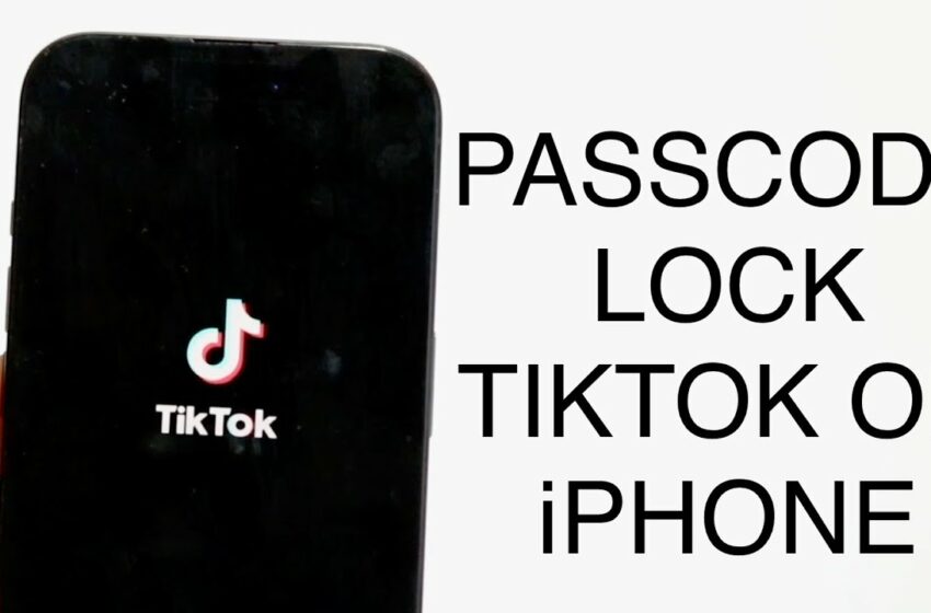 why is tiktok asking for my passcode