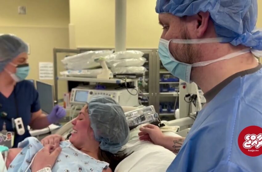  woman with two uteruses gives birth full video