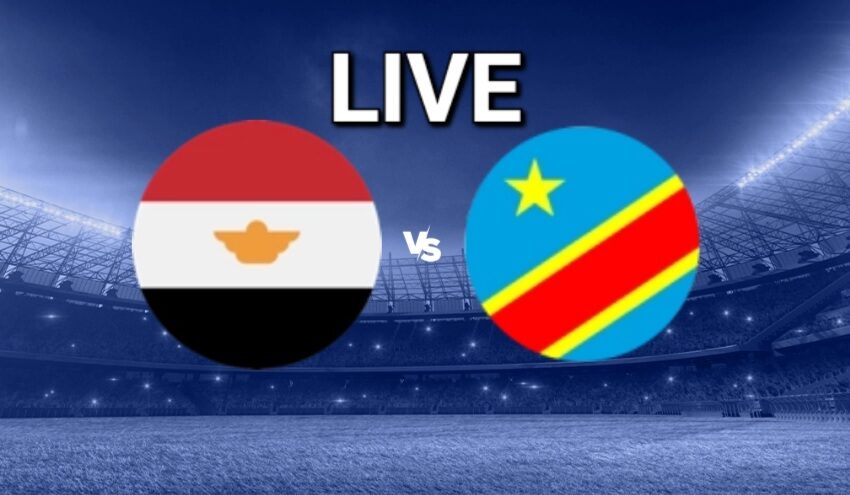  Egypt vs DR Congo LIVE