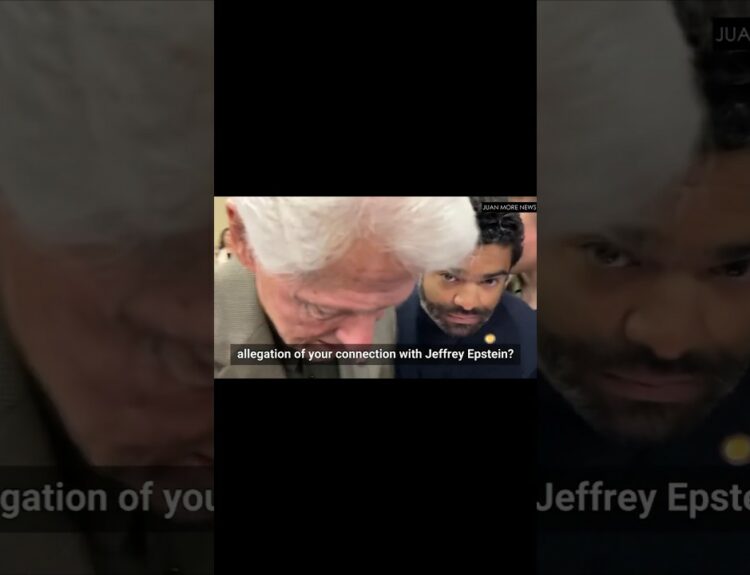 bill clinton epstein video