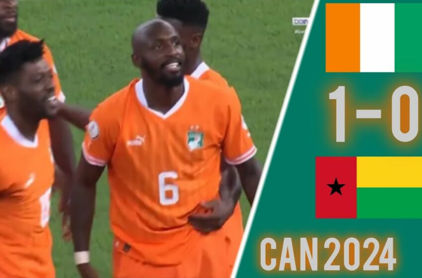  Fofana goal for Ivory Coast vs Guinée-Bissau – CAN 2024