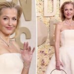 gillian anderson golden globes 2