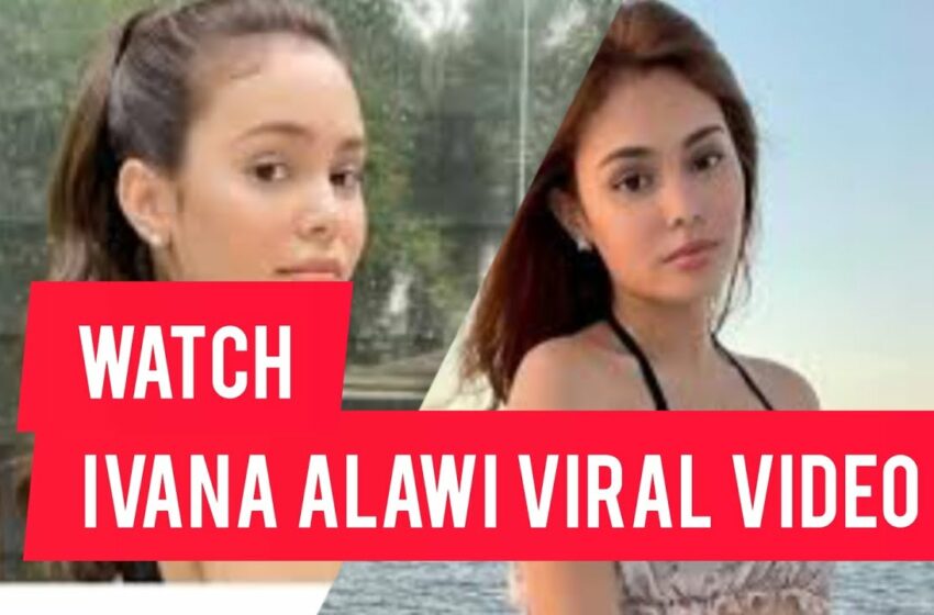  ivana alawi viral trending video