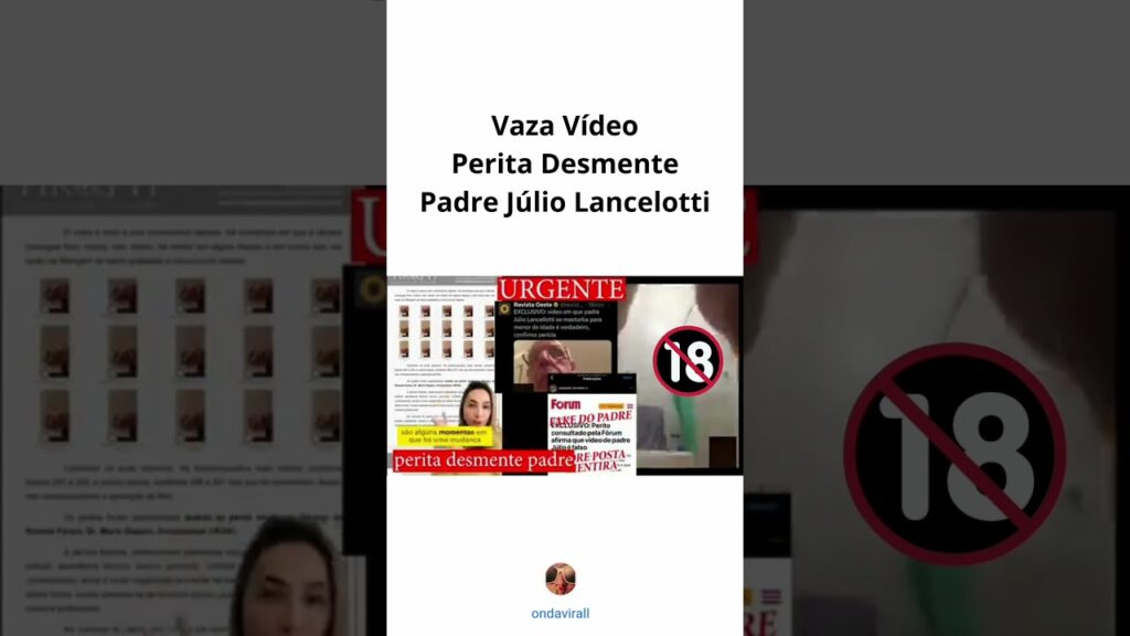 julio lancellotti video video de padre julio lancellotti