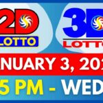 lotto result january 3 2024