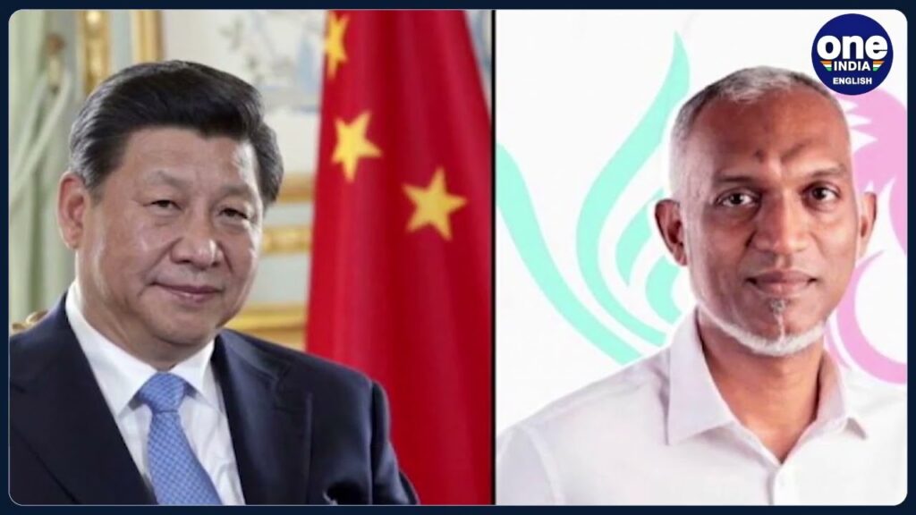 maldives president mohamed muizz 2 maldives president mohamed muizzu with china