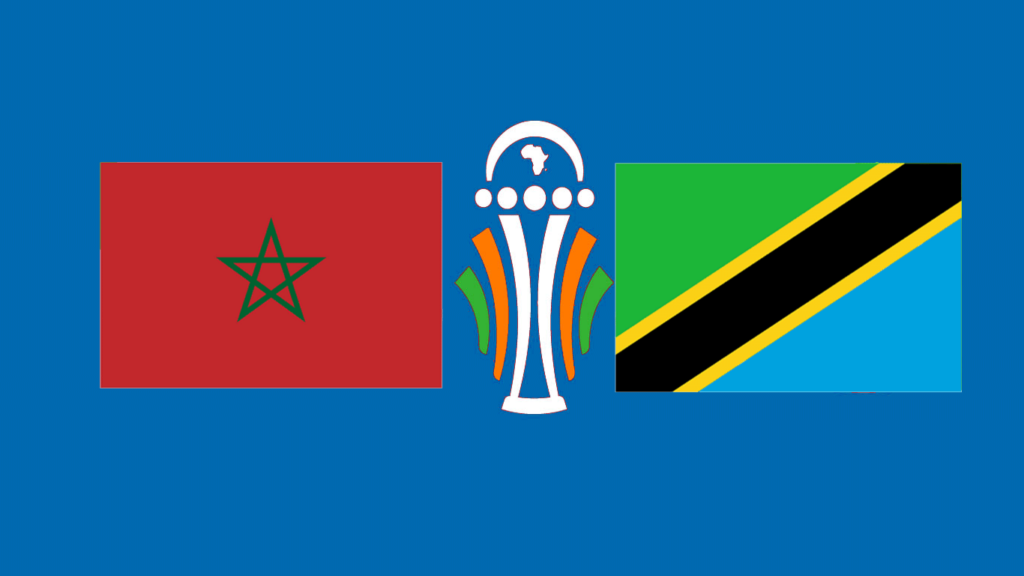 Maroc vs Tanzanie live direct