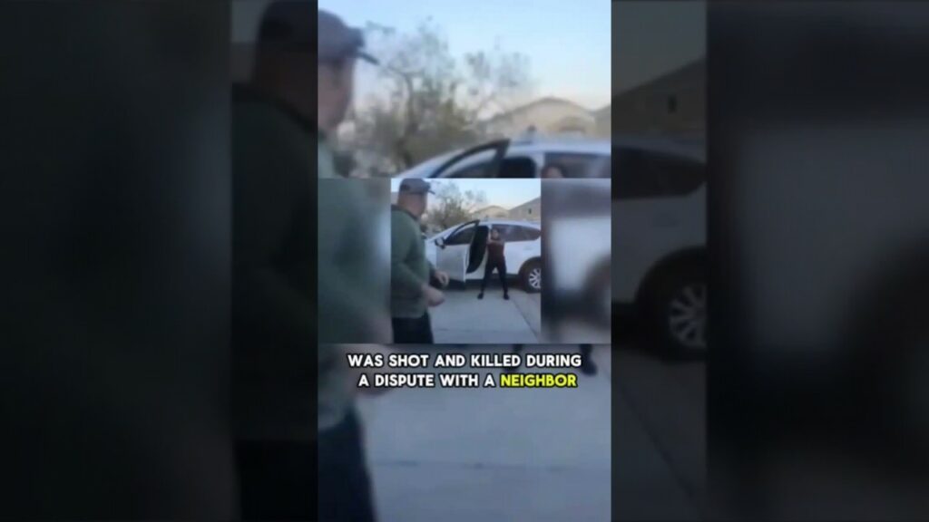 moment las vegas pastor is shot moment las vegas pastor is shot and killed by neighbor captured on video by child