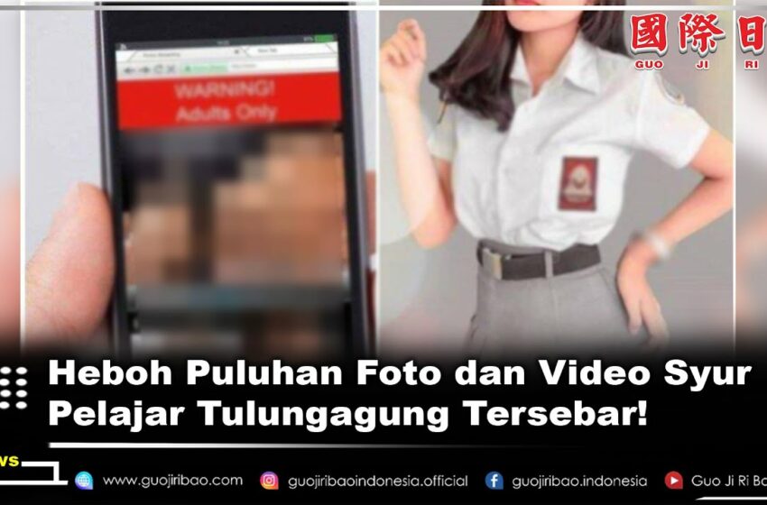  pelajar tulungagung viral