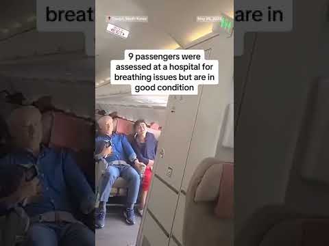  plane door opens mid flight video