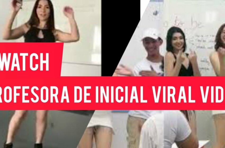  profesora de inicial viral