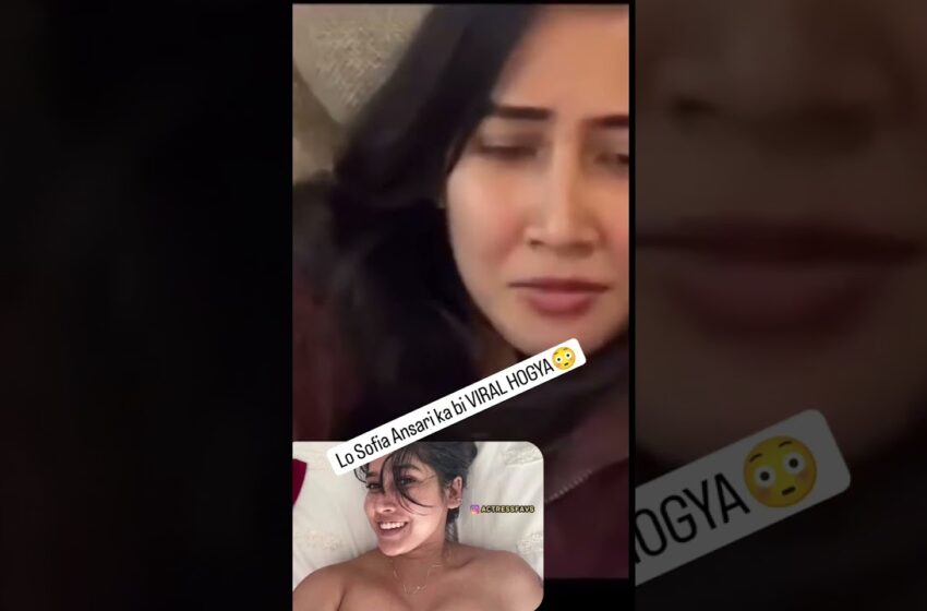  sofiya ansari viral mms video