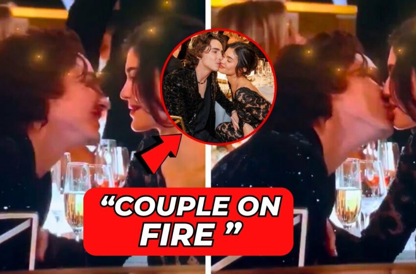  timothee chalamet kylie jenner golden globes