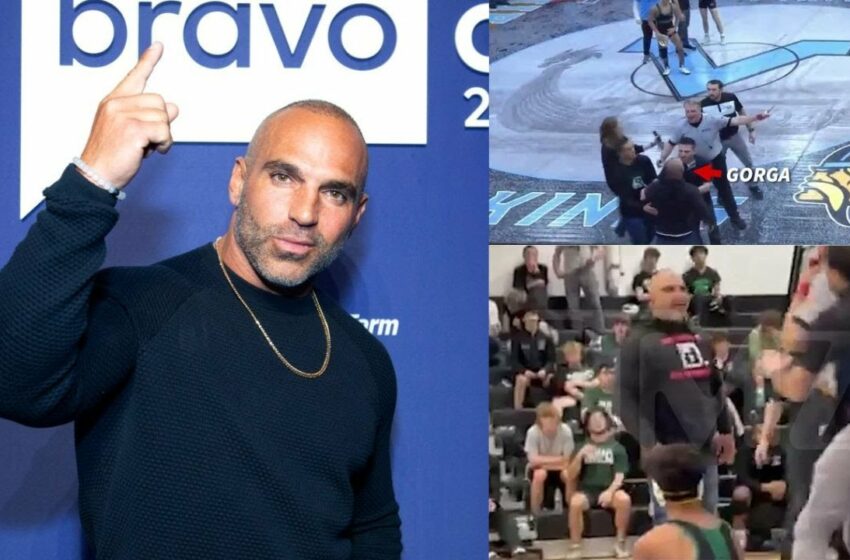  Watch Joe Gorga Argues with Son’s Wrestling Ref Before Getting Kicked Out