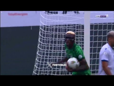  Watch victor osimhen goal for Nigeria vs Equatorial Guinea