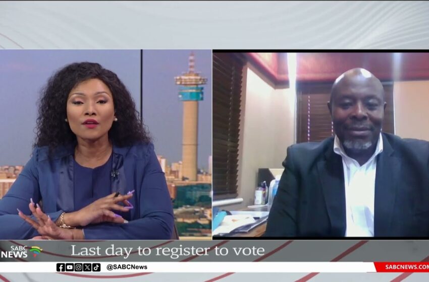  2024 south african general election register