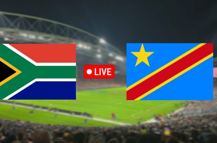  bafana bafana vs dr congo LIVE