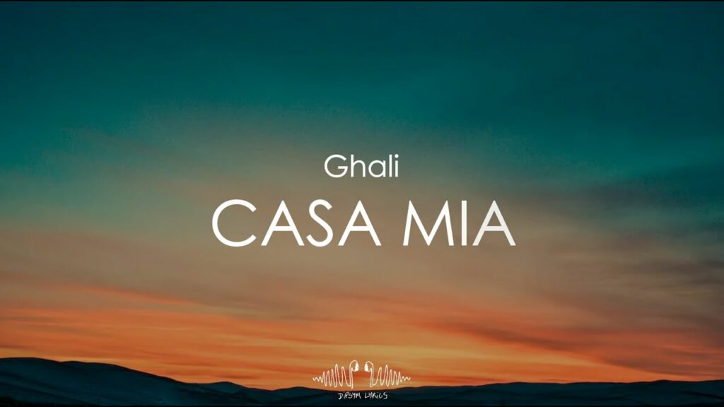 ghali casa mia lyrics Ghali Casa mia lyrics