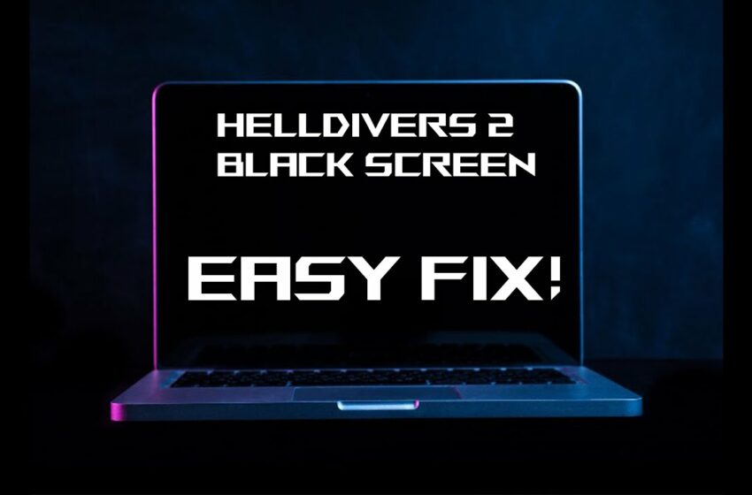  helldivers 2 black screen reddit