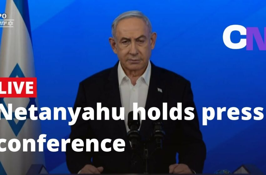  netanyahu speech today video