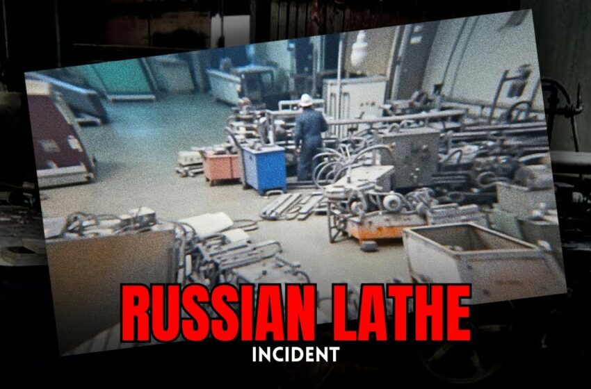  russian lathe incident video twitter