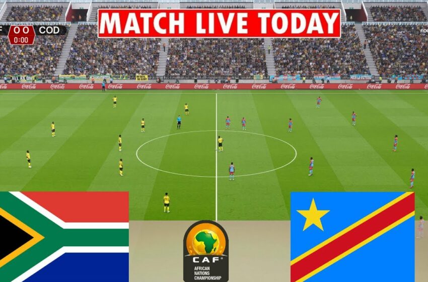 South Africa DR Congo LIVE CAF AFCON 2024 3rd Place