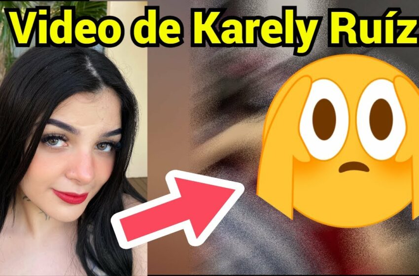  de que se contagio karely ruiz