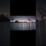 video of bridge collapse 3 baltimore bridge video