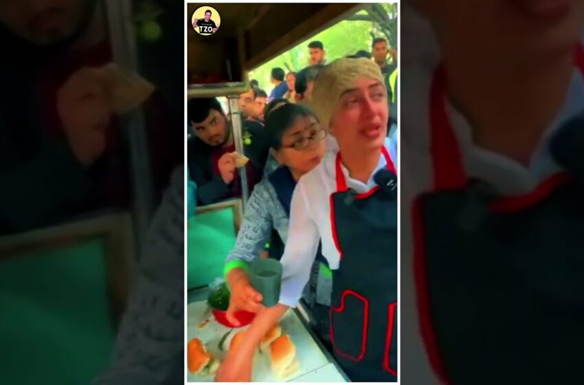  delhi viral vada pav girl full video